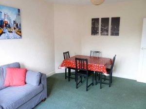 Norwich Student Accommodation - Dining area in flat