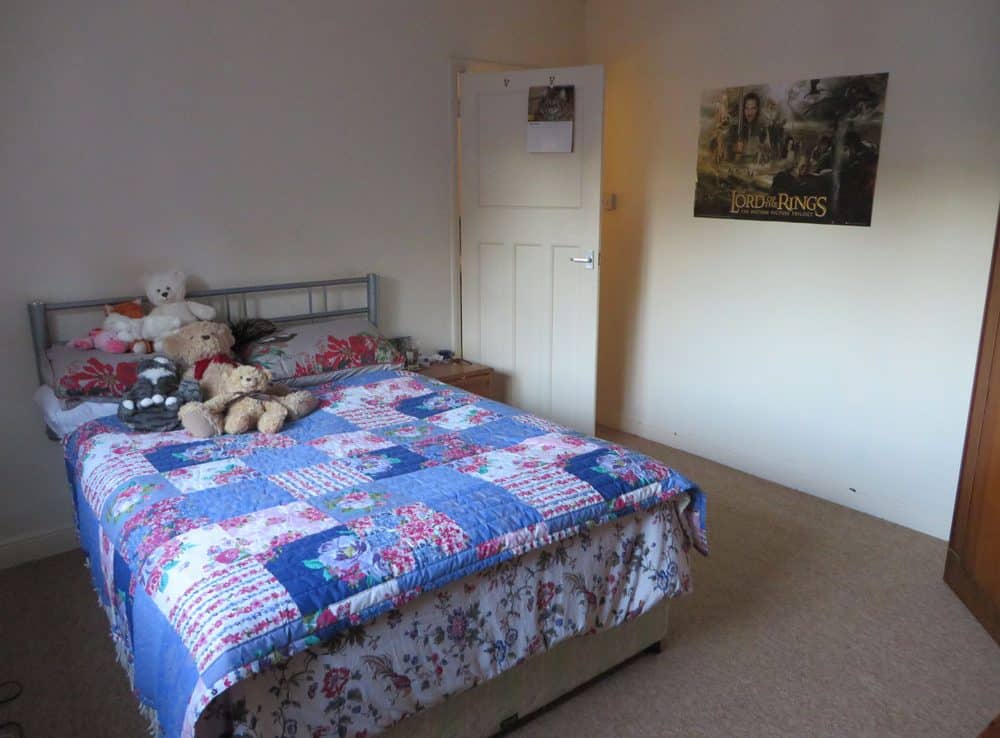 Norwich Student Accommodation - Flat Master bedroom